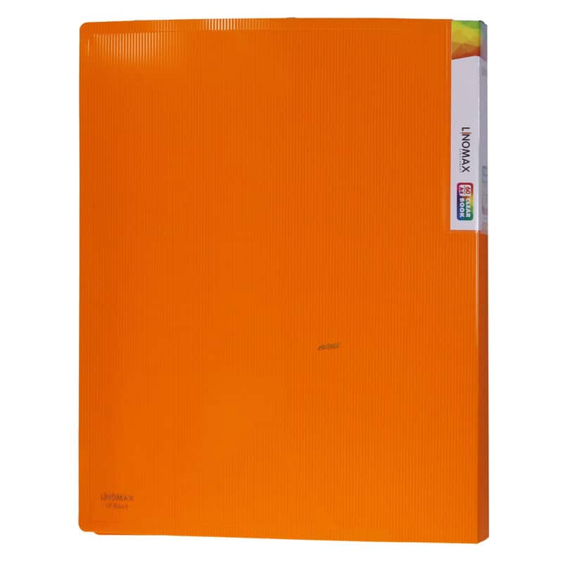 کلربوک 60 برگ نارنجی لینومکس DL61
