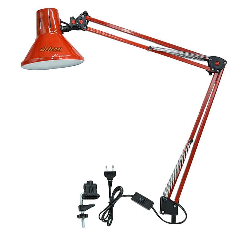 چراغ مطالعه مهندسی قرمز 101 کریم زاده