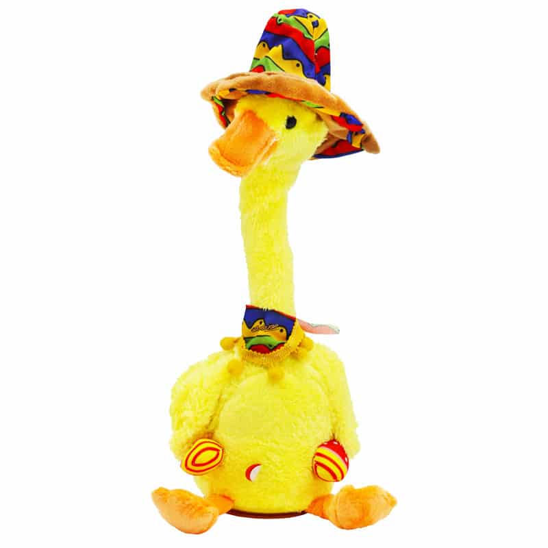 اردک کلاه قهوه ای موزیکال سخنگو