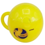 لیوان زرد طرح بازیکن والیبال Home&School (3)