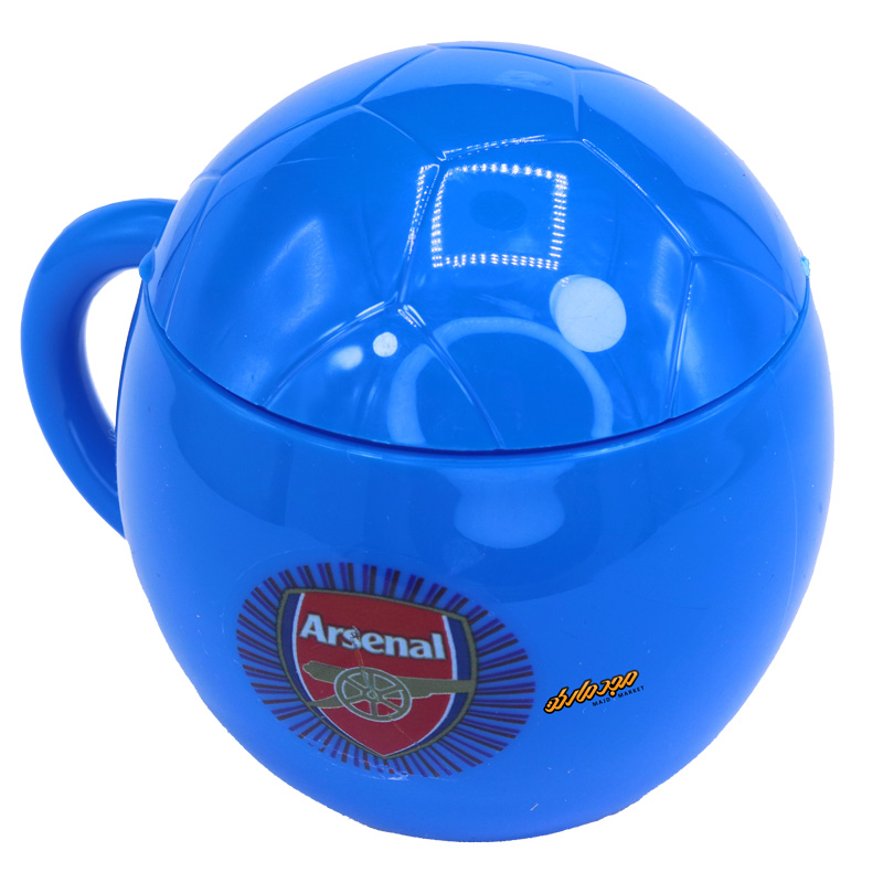 لیوان آبی طرح آرسنال Home&School (3)