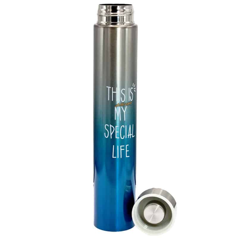 فلاسک قلمی 320 میل آبی