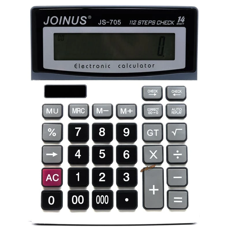 ماشین حساب رومیزی 14 رقم جنیوس مدل JOINUS JS-705 (4)