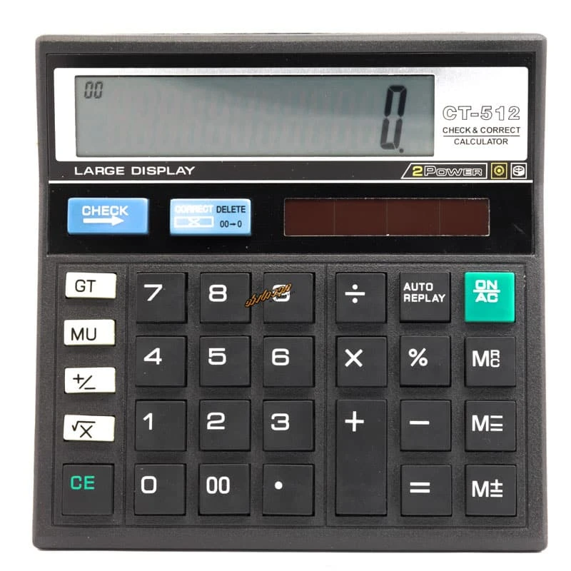 ماشین حساب رومیزی 12 رقم مدل CT-512 (4)