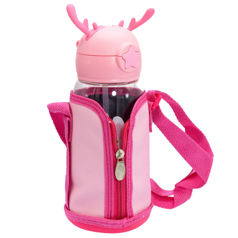 قمقمه 700 میل صورتی طرح خرگوش (2)