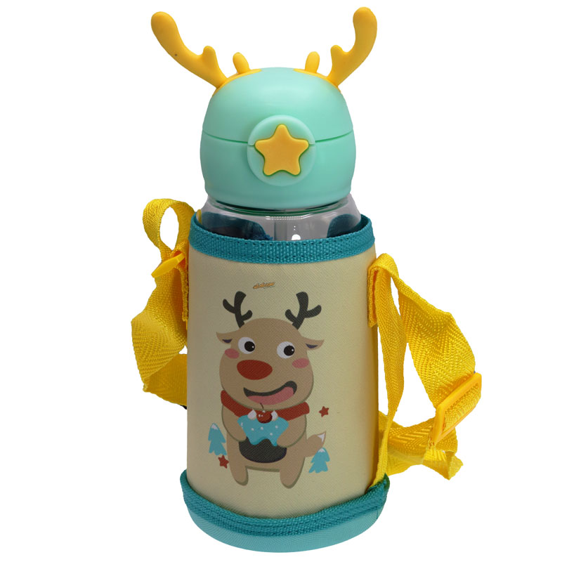 قمقمه 700 میل سبز طرح گوزن