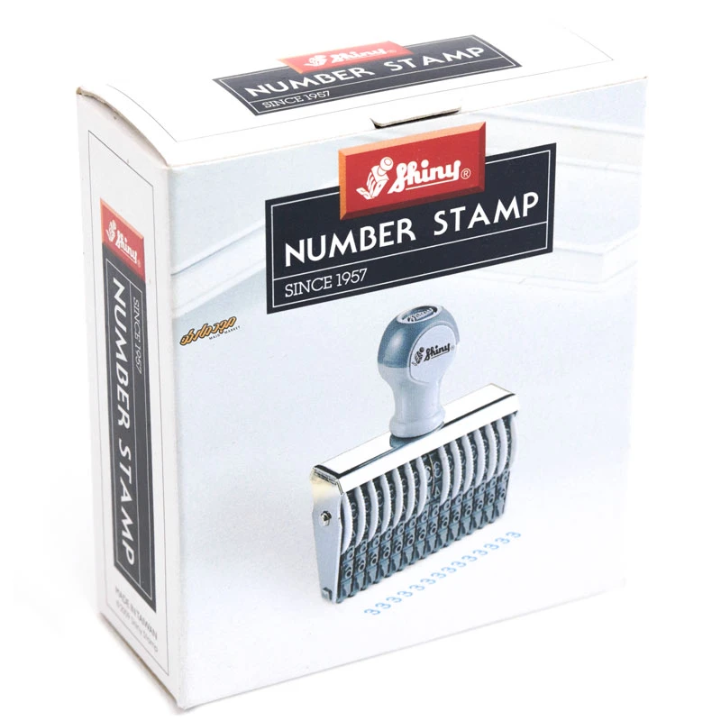 دستگاه مهر 5 میل 12 رقم شاینی مدل N-312 (2)
