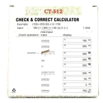 ماشین حساب رومیزی 12 رقم مدل CT-512 (3)
