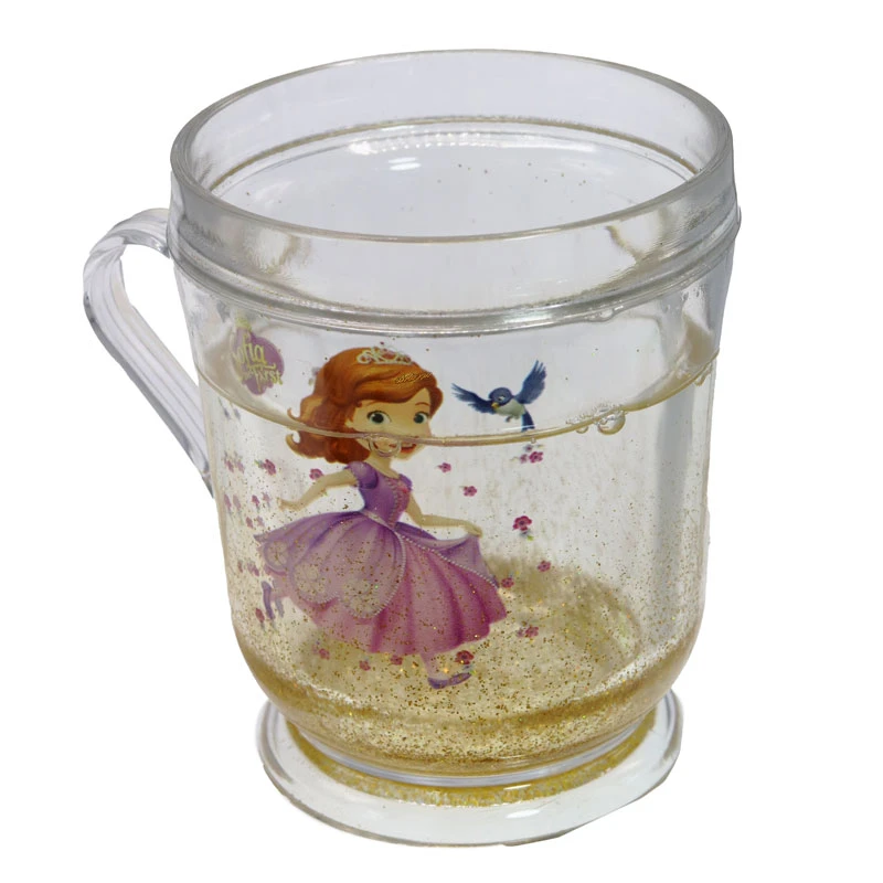 لیوان آکواریومی طرح سوفیا و پرنده Home&School