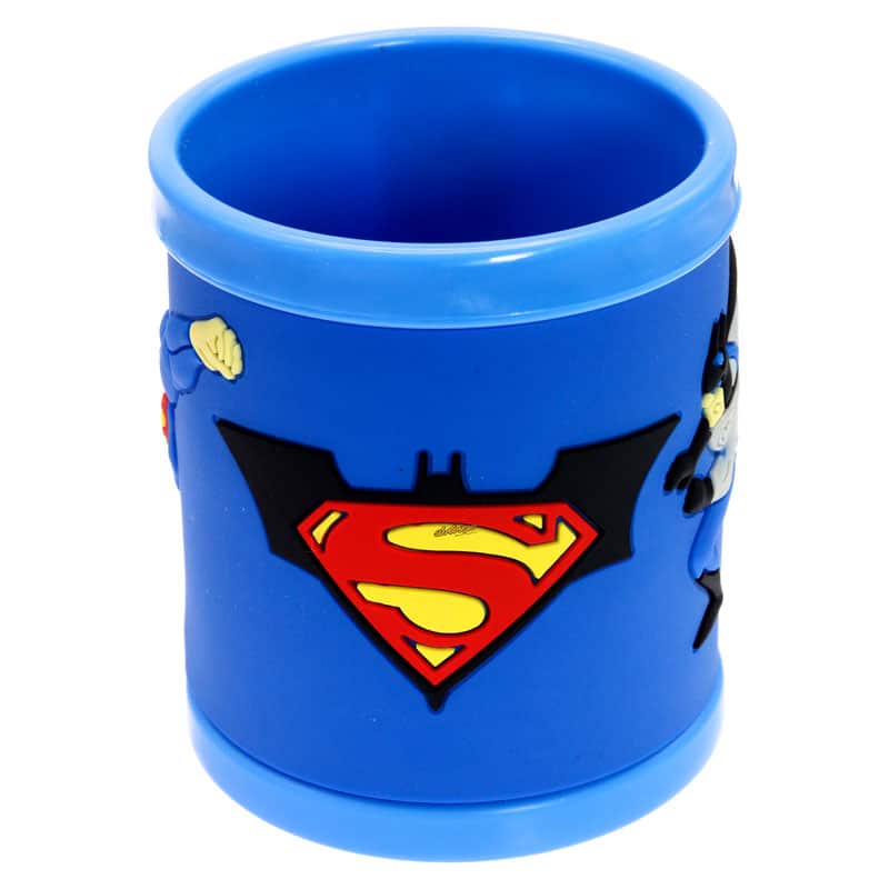 لیوان سیلیکونی بزرگ آبی طرح بتمن (1)