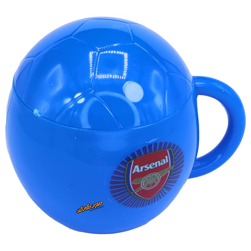 لیوان آبی طرح آرسنال Home&amp;School