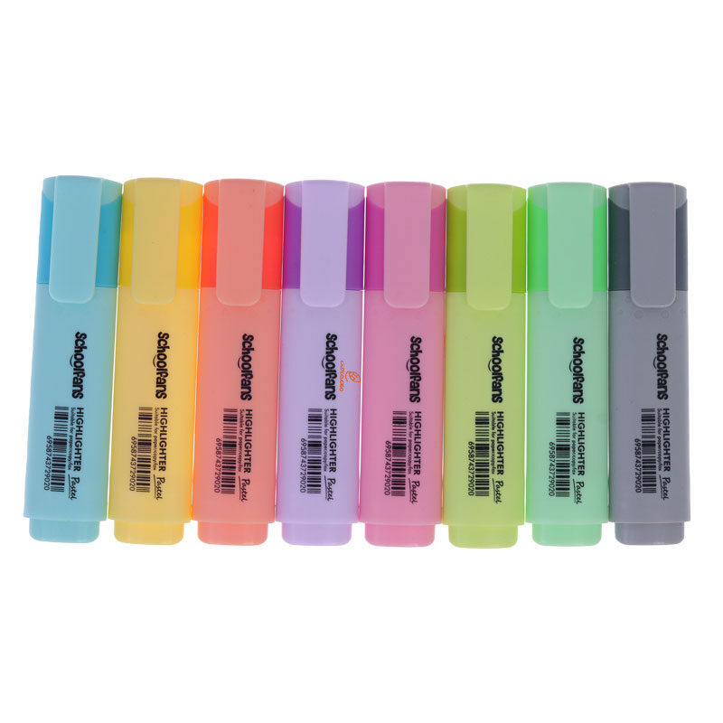 ماژیک علامت گذار پاستلی 8 رنگ اسکول فنس 92315 (4)