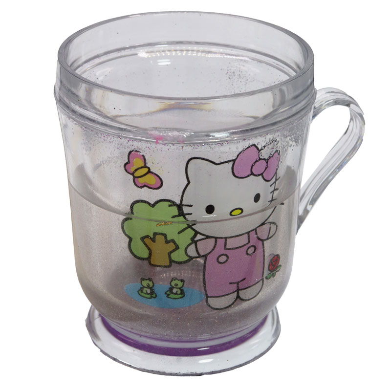 لیوان آکواریومی طرح کیتی و درخت Home&School