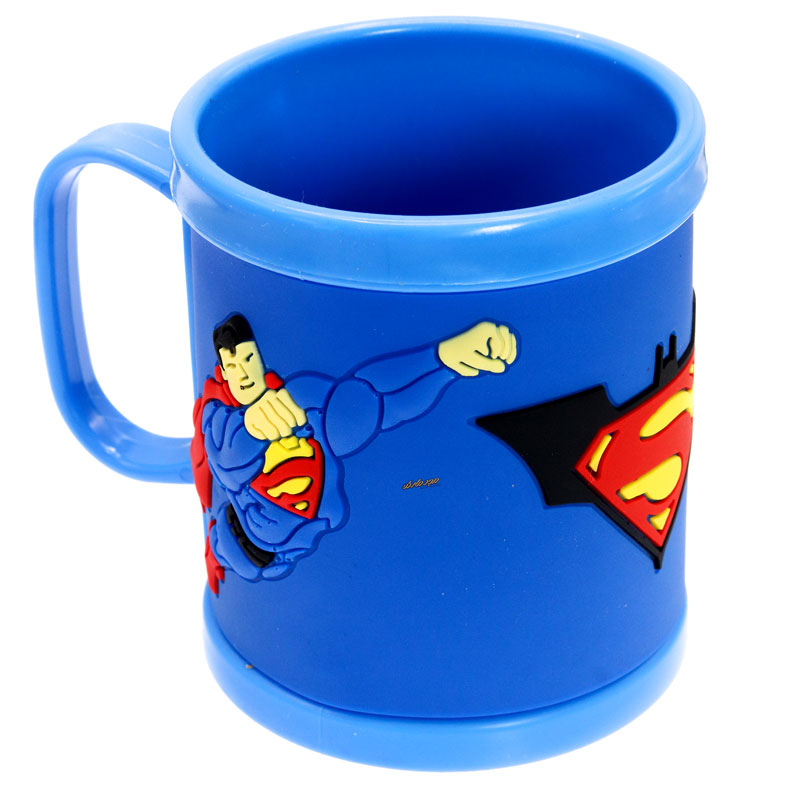 لیوان سیلیکونی بزرگ آبی طرح بتمن