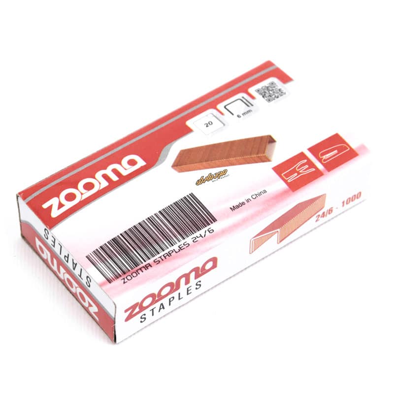 سوزن منگنه 24/6 زرد زوما