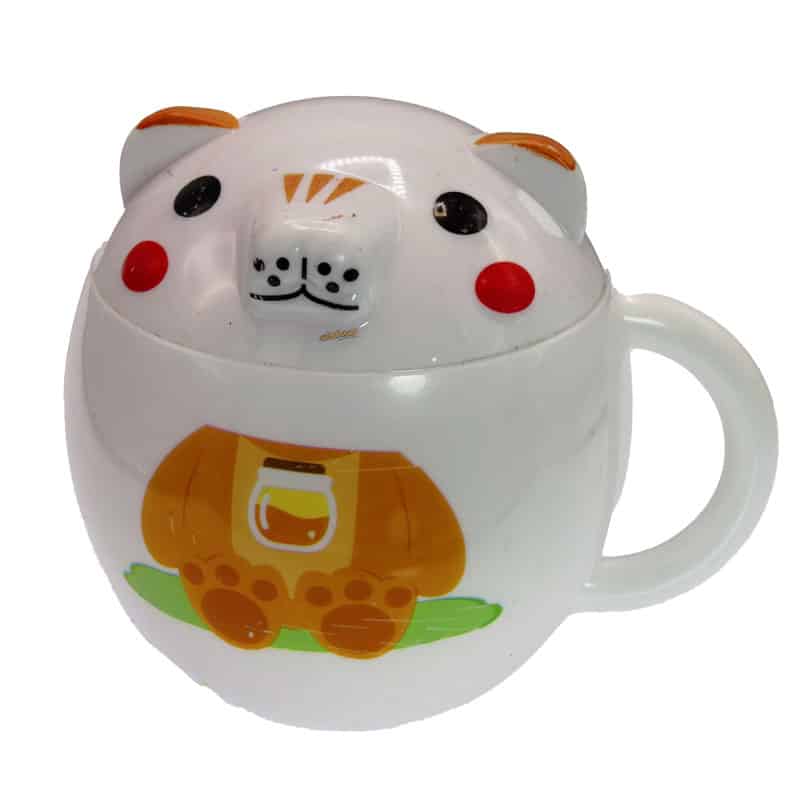 لیوان عروسکی سفید Home&School