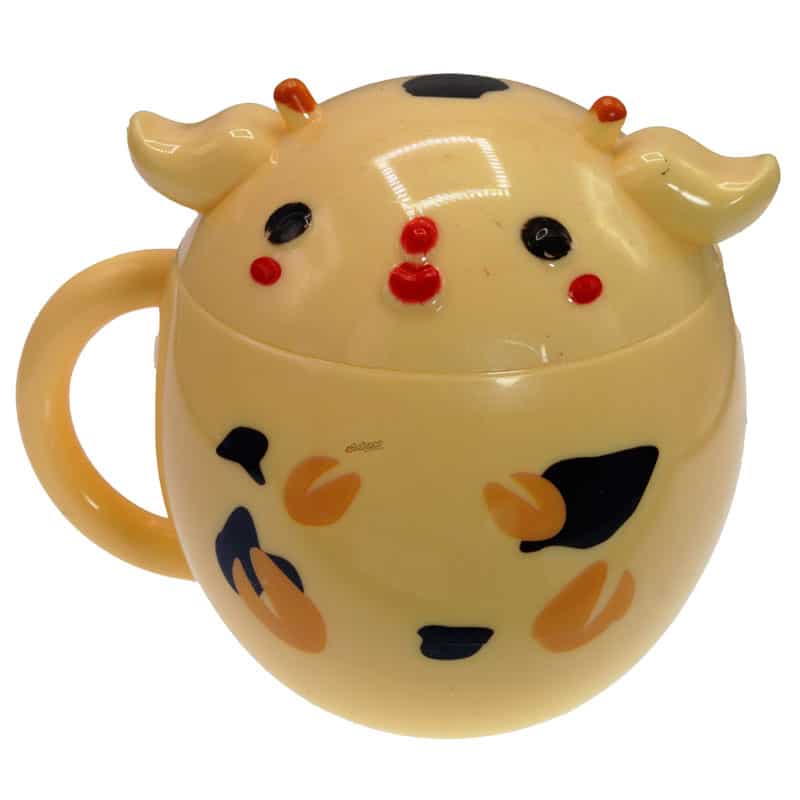 لیوان عروسکی کرمی Home&School