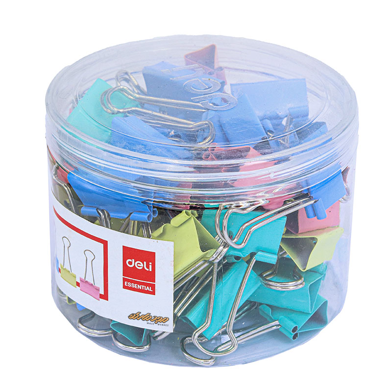 گیره دوبل 25 رنگی 8554 دلی (1)