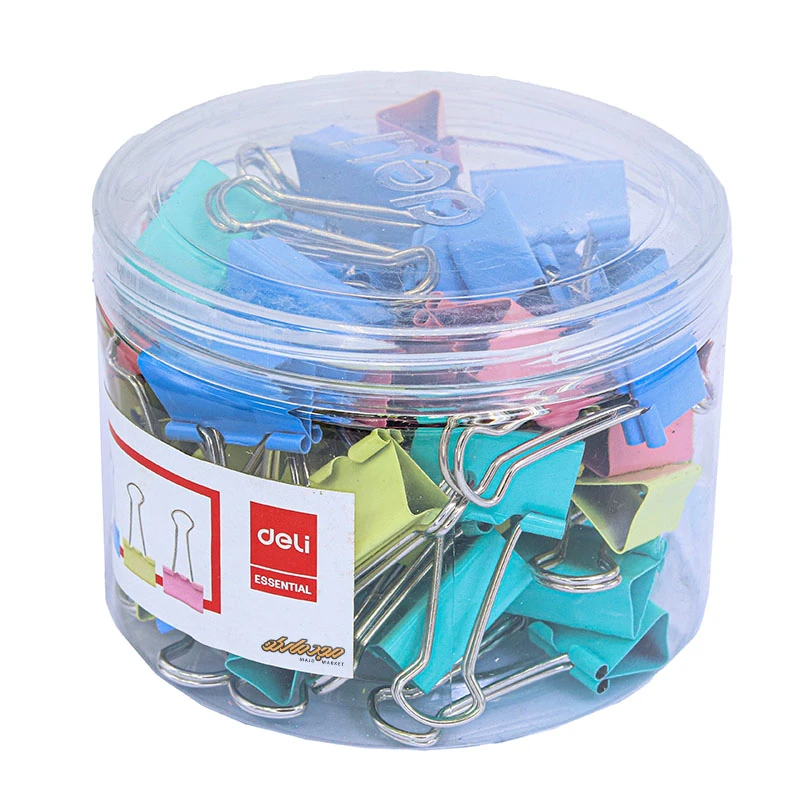 گیره دوبل 25 رنگی 8554 دلی (1)