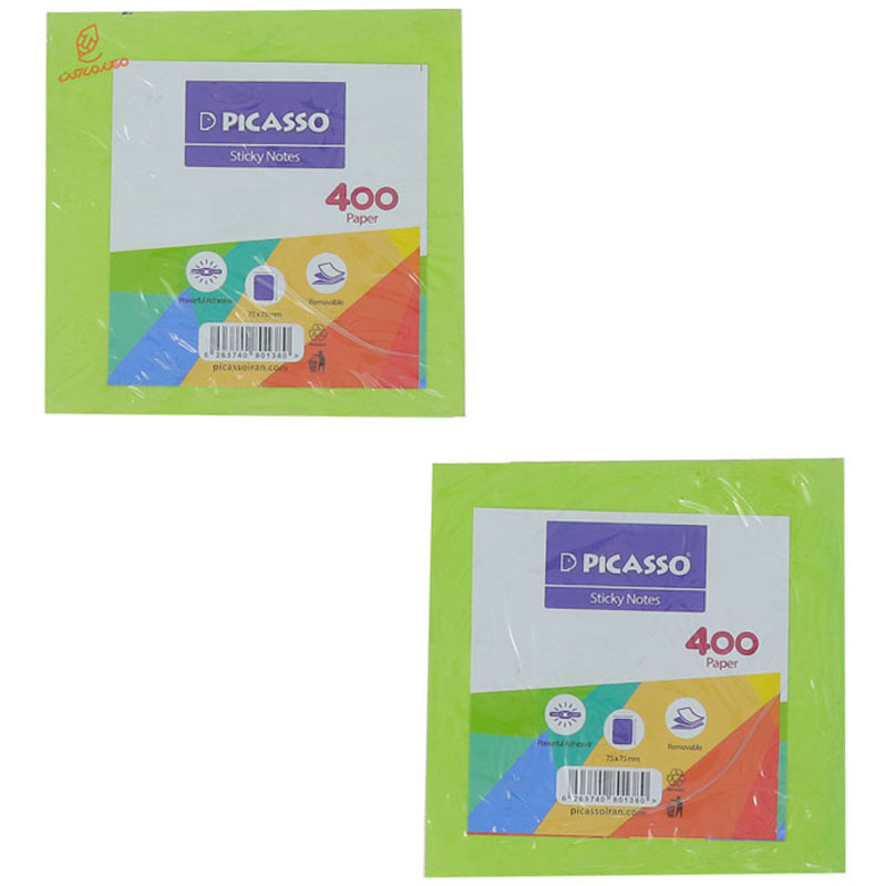 پست ایت 75*75 رنگی پیکاسو