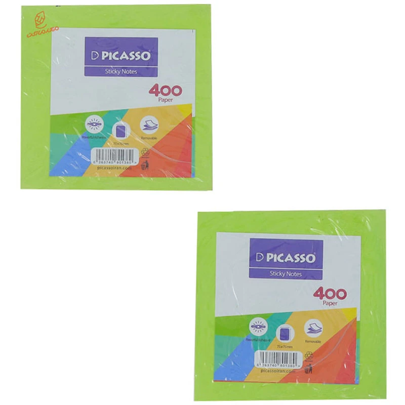 پست ایت (استیک نوت) 7575 رنگی پیکاسو PICASSO (1)