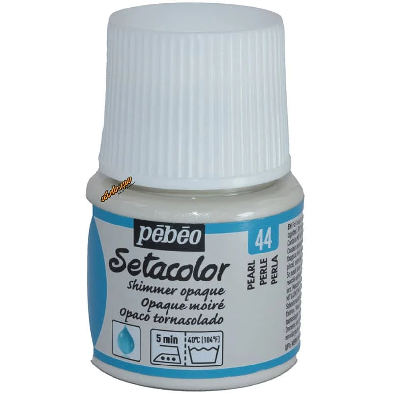 رنگ پارچه اوپک مرواریدی 44 (PEARL) ستا کالر پ ب او PEBEO (1)