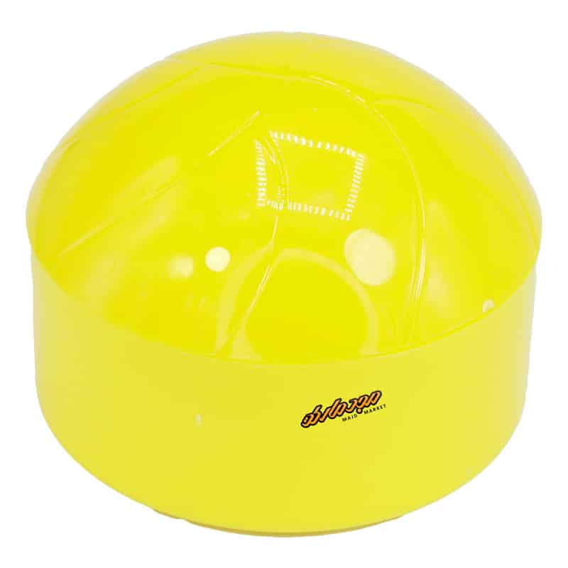 لیوان تاشو زرد طرح توپ والیبال Home&School (1)