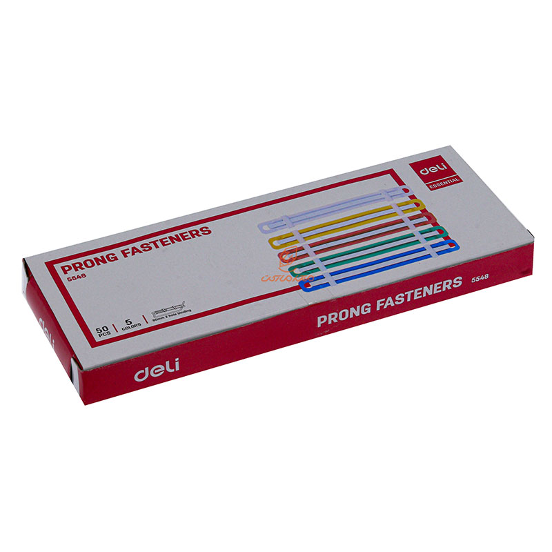 فنر پوشه رنگی پلاستیکی دلی 5548