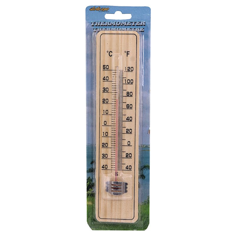 دماسنج محیط مدل چوبی