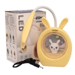 چراغ مطالعه رومیزی HK33222 زرد طرح خرگوش (2)
