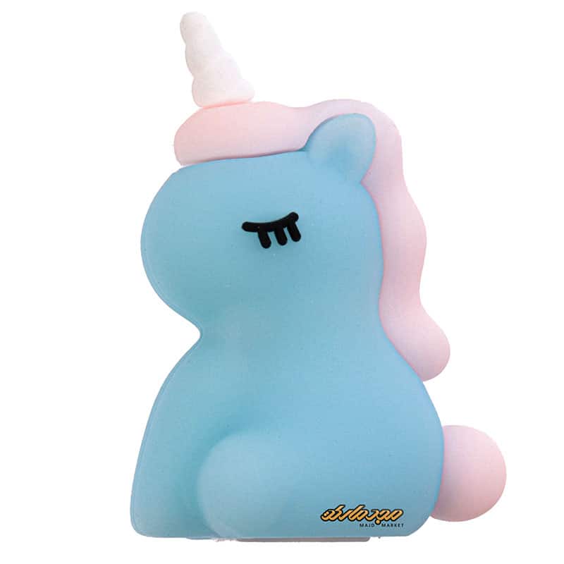 تراش سیلیکونی آبی طرح یونی کورن 7670