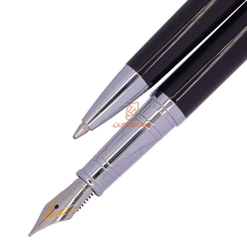 ست خودکار و خودنویس مشکی یوروپن مدل THEORY (1)