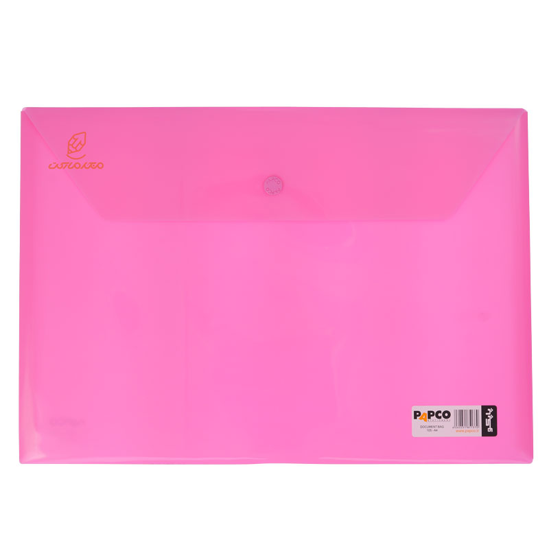 پوشه پلاستیکی دکمه دار A4 کد 105 پاپکو PAPCO (6)