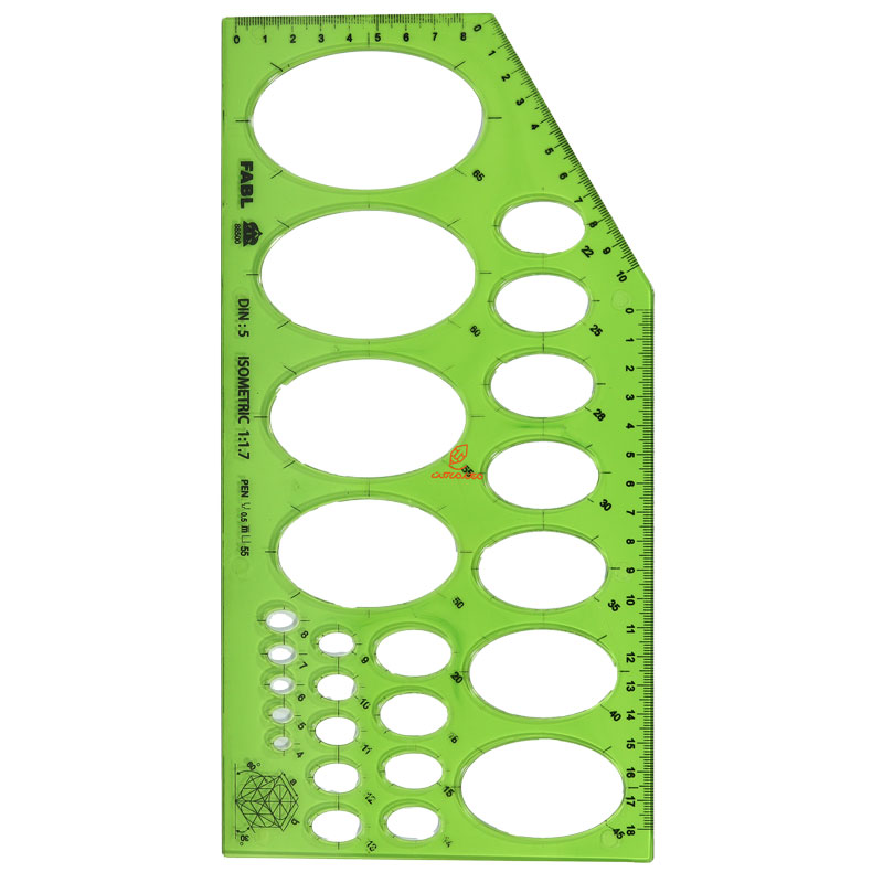 شابلون بیضی فابل FABL