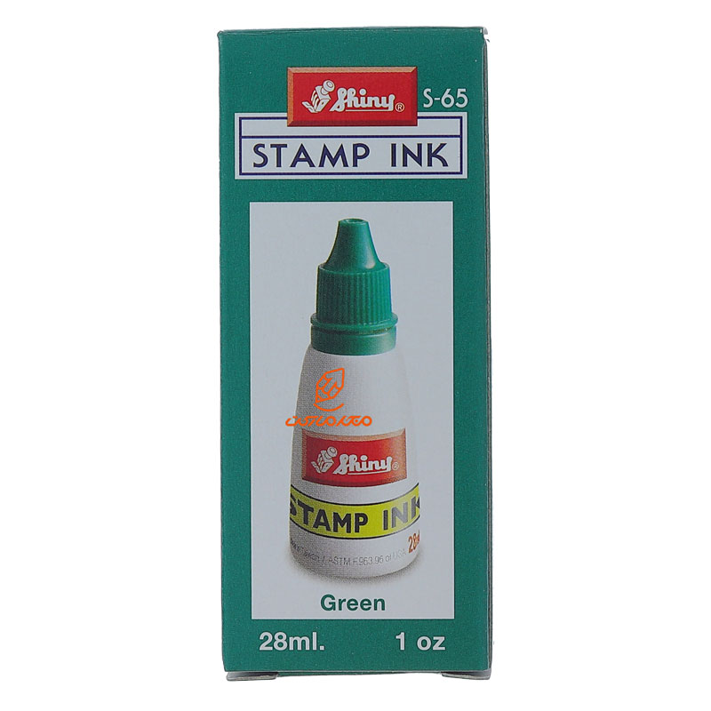 جوهر استامپ سبز شاینی S-65