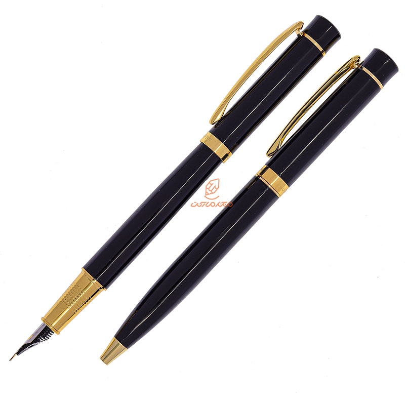 ست خودکار خودنویس مشکی یوروپن مدل COOL