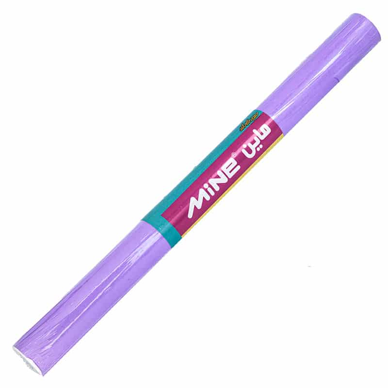 جلد چسبی رولی 3 یارد مشجر بنفش ماین