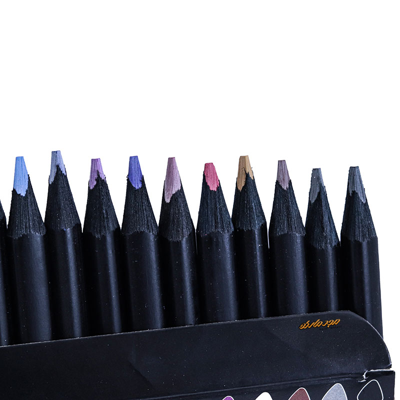 مداد رنگی 24 رنگ فابر کاستل سری بلک ادیشن (1)