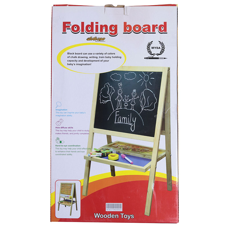 تخته وایت و بلک مغناطیسی 3025 فولدینگ برد (8)