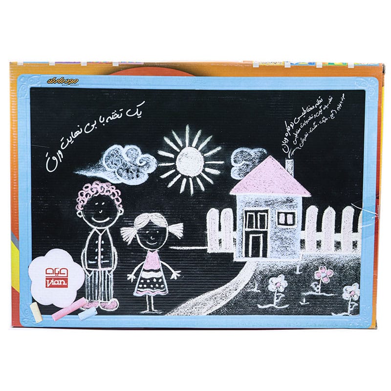 تخته دورو وایت و بلک مغناطیسی طرح یونی کورن سبز ویان (4)