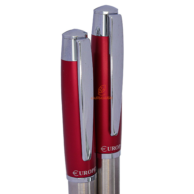 ست خودکار خودنویس قرمز یوروپن مدل SMART (4)