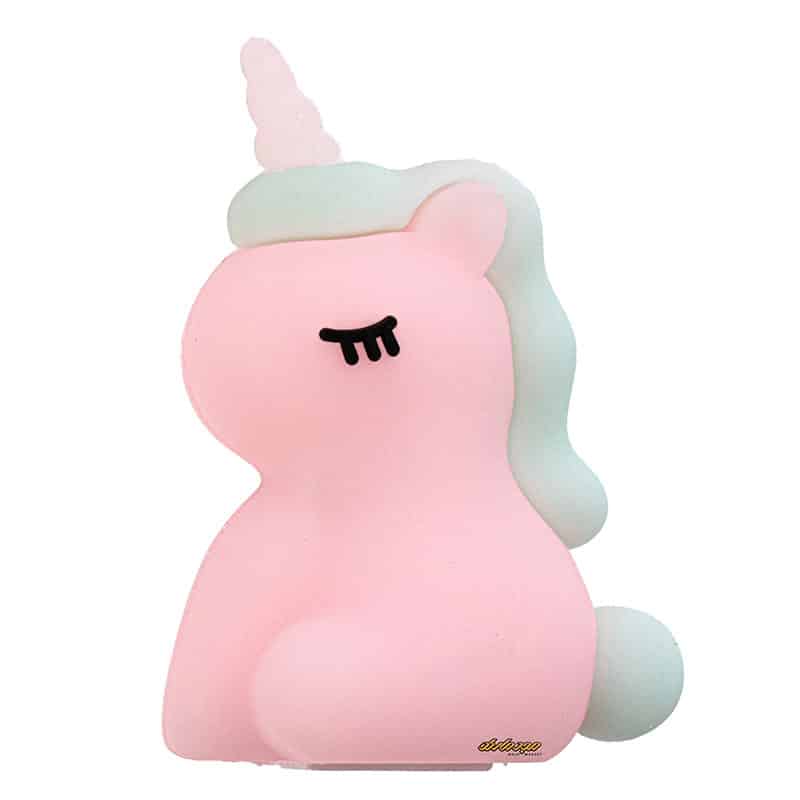 تراش سیلیکونی صورتی طرح یونی کورن 7670