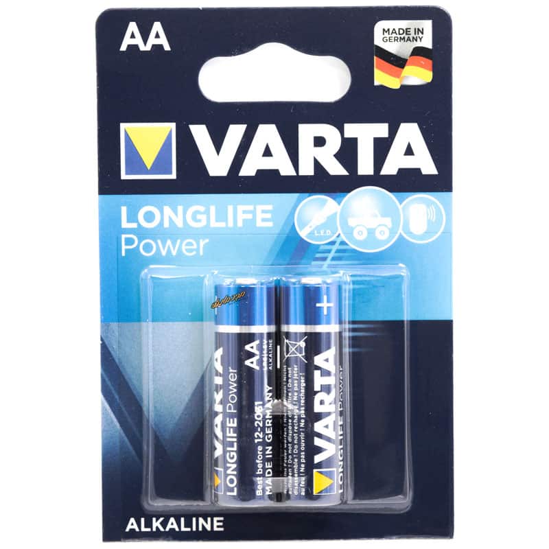 باتری قلمی لانگ لایف وارتا بسته دو عددی VARTA LONGLIFE