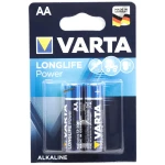 باتری قلمی لانگ لایف وارتا بسته دو عددی VARTA LONGLIFE