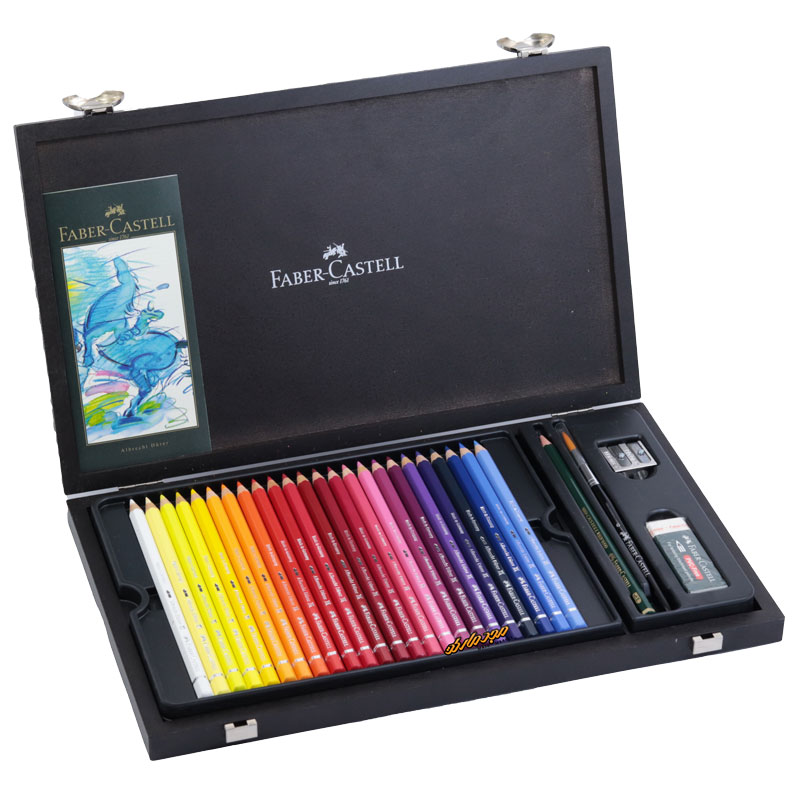 مداد آبرنگی 48 رنگ آلبرشت دوور فابرکاستل FABERCASTELL