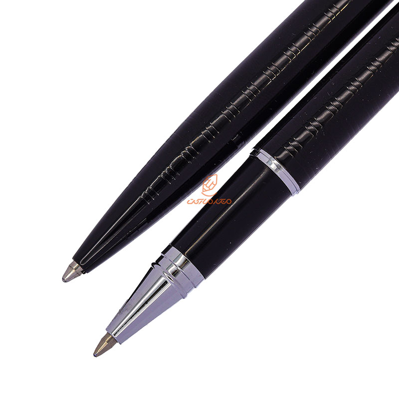 ست خودکار روان نویس مشکی یوروپن مدل LINE (6)