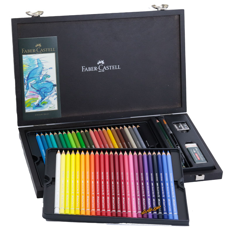 مداد آبرنگی 48 رنگ آلبرشت دوور فابرکاستل (4)