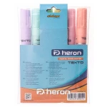 ماژیک علامت گذار بسته ای 6 رنگ پاستلی هرون HERON (4)