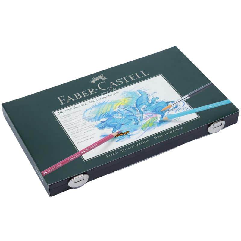 مداد آبرنگی 48 رنگ آلبرشت دوور فابرکاستل (12)