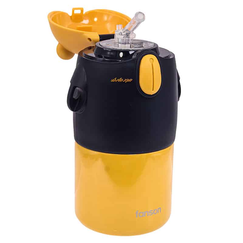 قمقمه زرد طرح خرس فنسون Fanson (1)